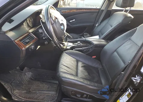 2010 BMW 528 I z USA, uszkodzony, nr VIN WBANU5C57AC124942